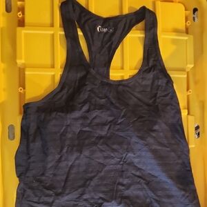 Stylish Black Racerback Tank Top